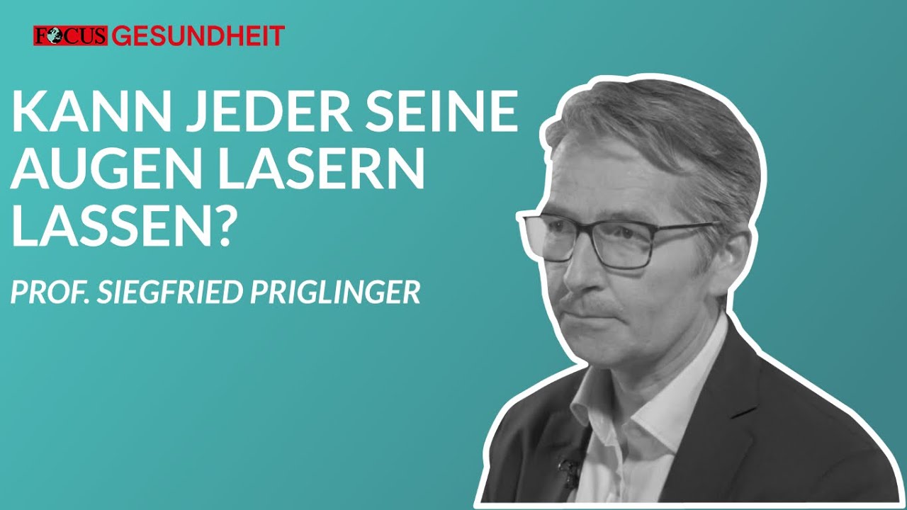 Kann jeder seine Augen lasern lassen? 