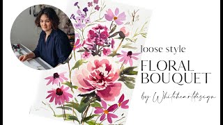 Loose Style Floral Bouquet