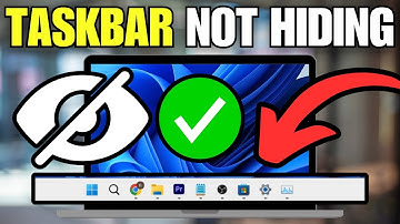 How To Fix Taskbar Not Hiding in Fullscreen Mode (Windows 11)