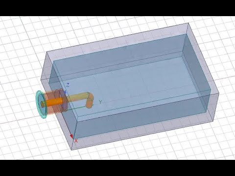 Loop Feed Waveguide Ka Band LNB feed using In-Line coaxial Loop to Rectangular wave guide ...