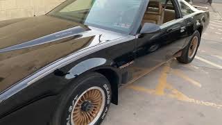 83 trans am idle