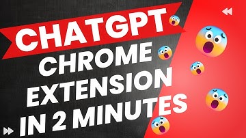 Build a chrome extension ChatGPT in 2 minutes | ChatGPT Tutorials