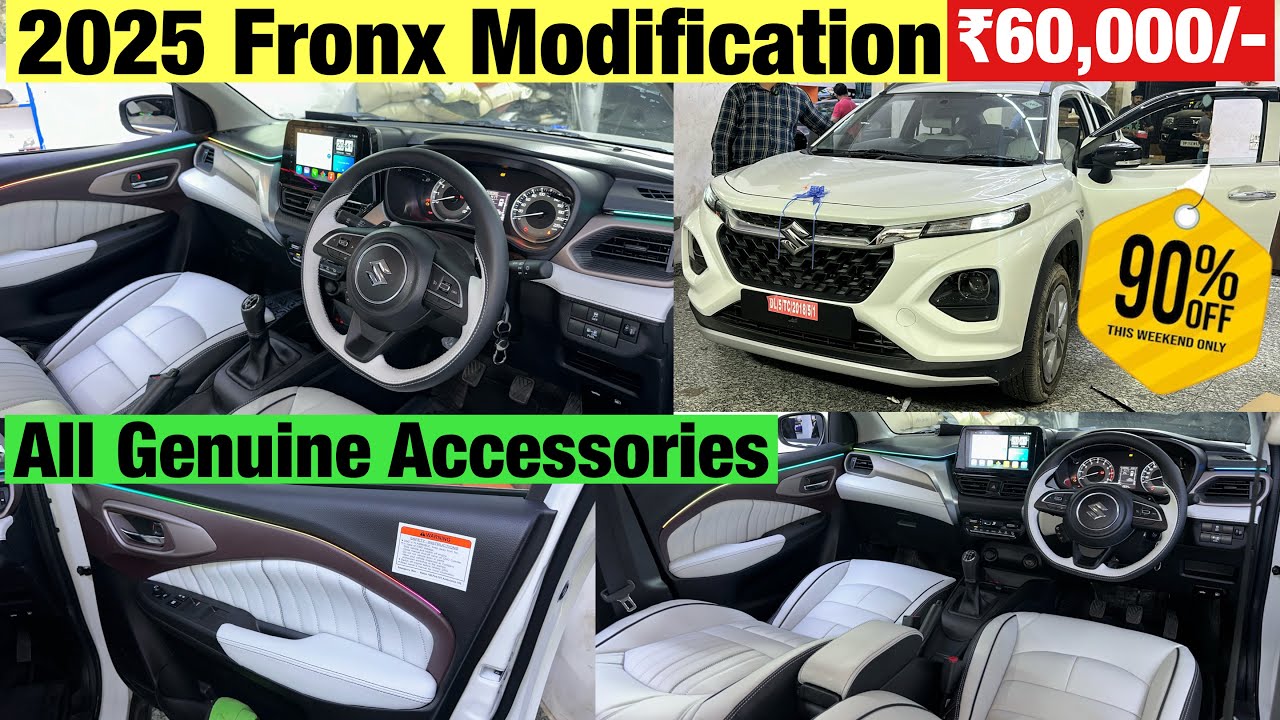 2025 fronx Sigma Modification | Fronx Base Model Modification with Price✅