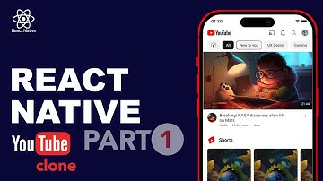 React Native - Youtube Clone Part 1 (HomeScreen) - #timelapse