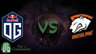 OG vs VP - Game 1 - The International 2019 - Group Stage.