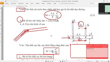 THỦY LỰC ĐẠI CƯƠNG- NUCE- PHẦN 3