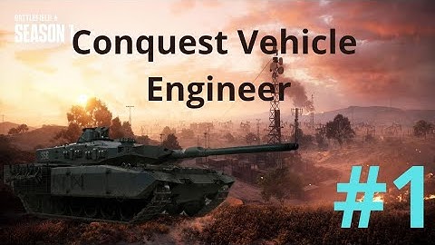 Battlefield 6: Vehicle Engineer Conquest Gameplay on Blackwell Fields (No Commentary) #1