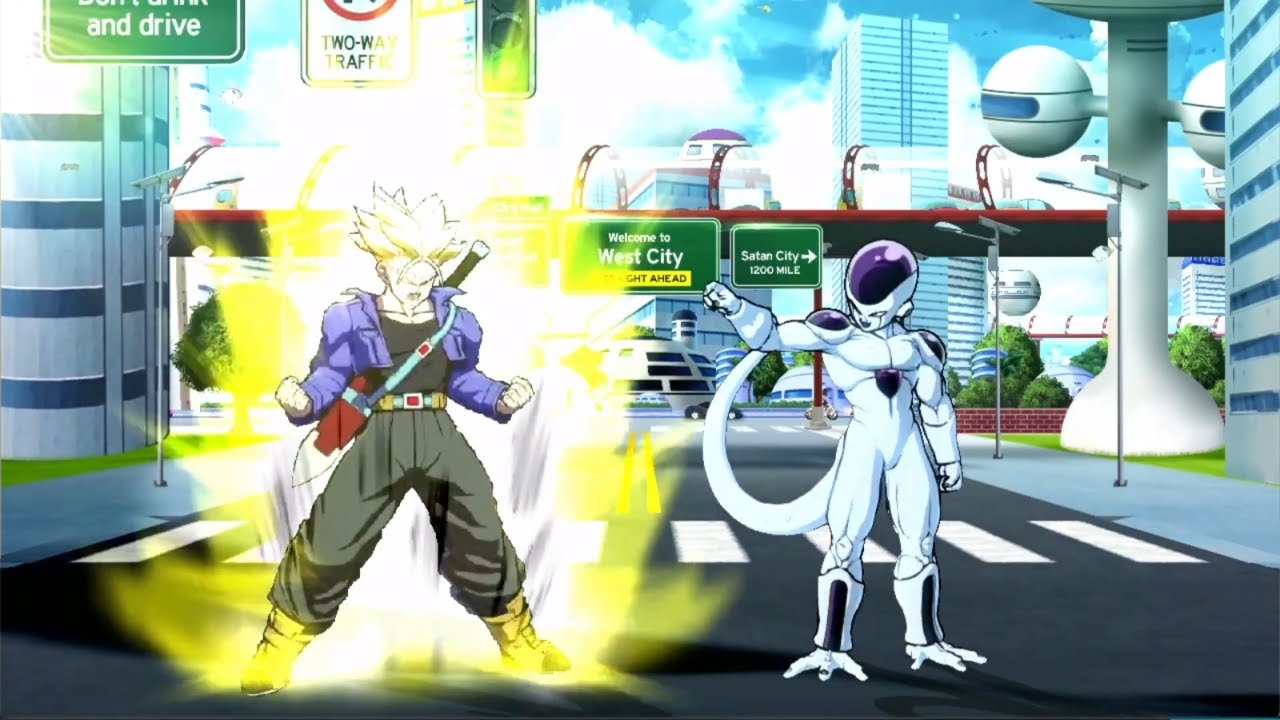 TRUNKS VS FRIEZA ULTIMATE ANIME MUGEN CLASH YouTube