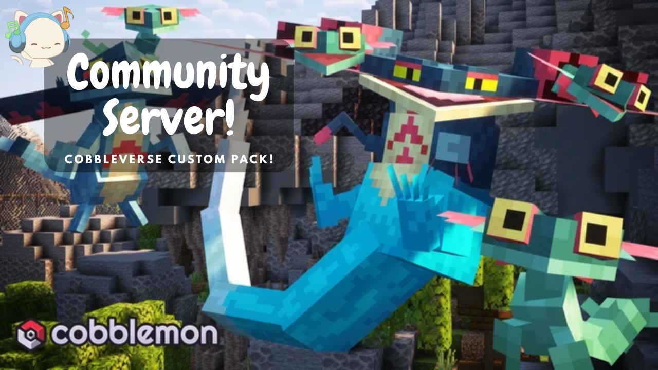 🌸My Cobblemon Server Is Up! Community Server!🌸