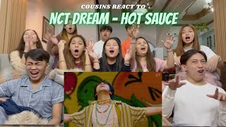 COUSINS REACT TO NCT DREAM 엔시티 드림 '맛 (Hot Sauce)' MV