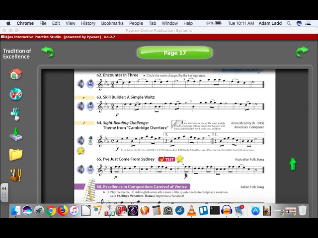 5TH GRADE BAND #65 I've Just Come From Sydney - YouTube