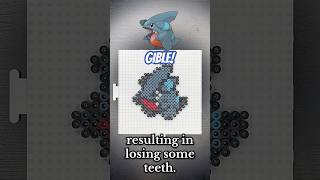 Day 443! Perler Bead Pokemon Sprite #443 Gible!