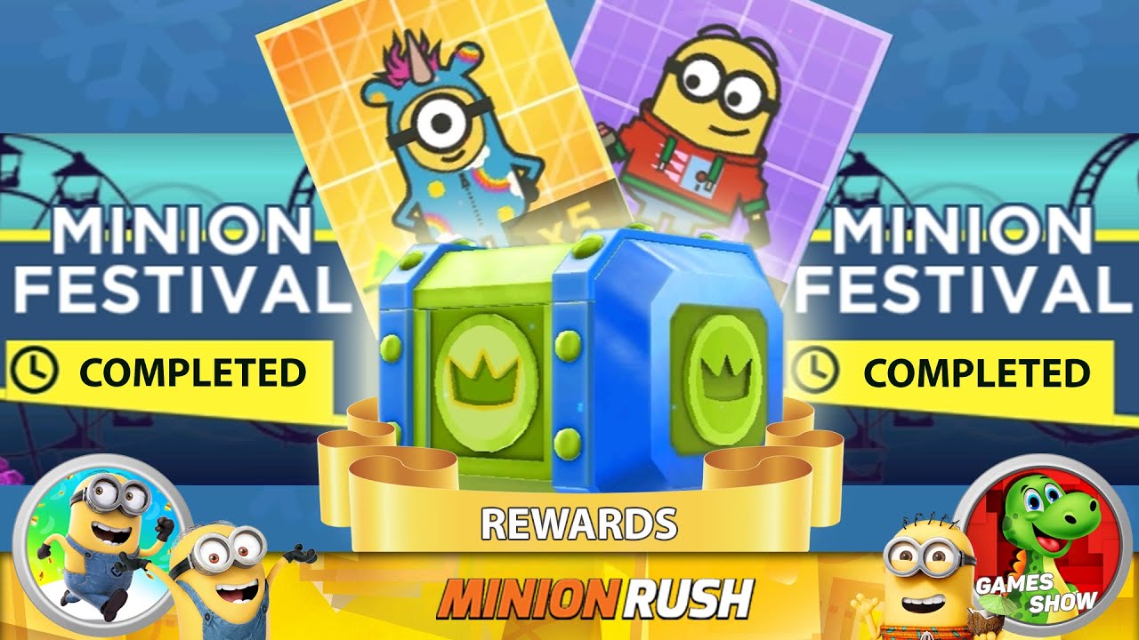 Fluffycorn Rewards Minion Festival Prize Pod Minion Rush Despicable Me ...