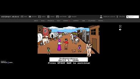 Oregon Trail Tutorial