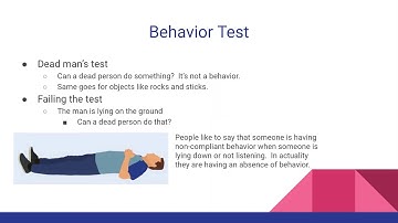 Behavior Intro