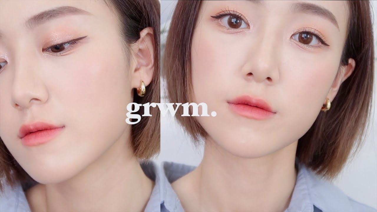 GRWM🌴daily makeup 日常百搭妝容 | 痘肌用的粉底液推薦 | 多莉gingerdeer