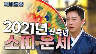 [깨비도령] 2021년 신축년 나이별 소띠운세 미리보고 좋은 운 받아가세요