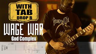 Wage War - God Complex ( Guitar Cover With Screen Tab )