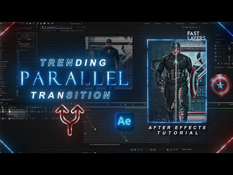 Trending Parallel Transition | After Effects Tutorial | 2026.