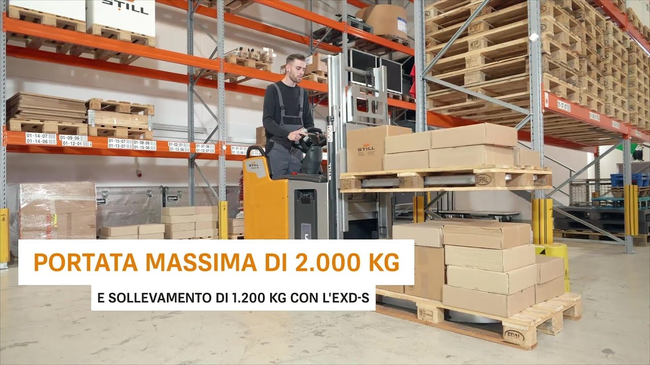 STILL EXH-S & EXD-S - Prestazioni eccezionali - Transpallet e sdoppiatore