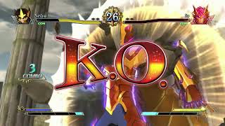 Sagittarius Seiya vs Skylla Io - Saint Seiya Brave Soldiers