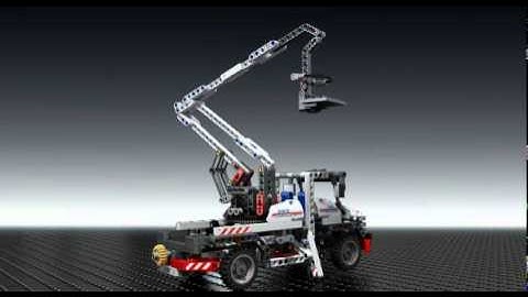 LEGO Technic 8071 Bucket Truck Animation