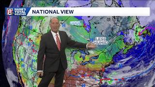 Another nice looking summer weekend but rain on the horizon