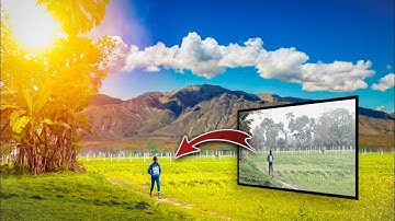 Kinemaster VFX Editing Tutorial Part 2 | Matte Painting Editing Part 2 on Mobile