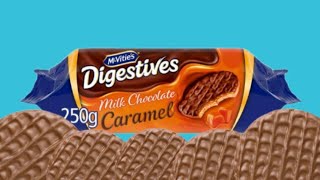 Packet Of Biscuits Mcvities Digestives Milk Chocolate Caramel