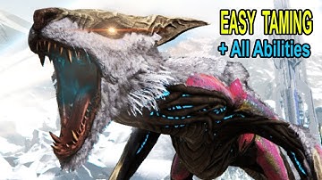 Ark HOW TO TAME MANAGARMR All Abilities Showcase Ark Survival Evolved Extinction Managarmr Taming