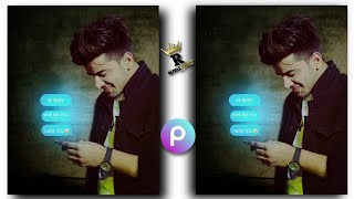 Glowing Text Chat Photo Editing || Picsart Photo Editing || Rrecords🔥 #FreshiArt #picsart screenshot 4