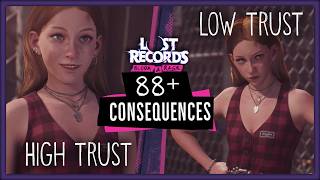 Beautiful Dylan's Trust How-To & Consequences 😡🥹 88+ Consequences in Lost Records: Bloom & Rage Care Tips