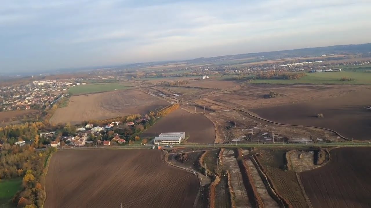 Stavba I/12 - Běchovice Újezd Úvaly - říjen 2025