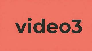 Test Video 3
