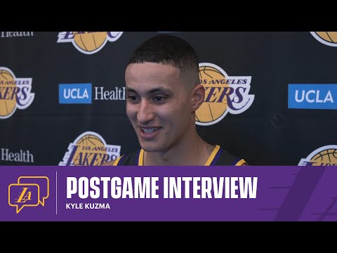 Lakers Postgame: Kyle Kuzma (3/12/21)