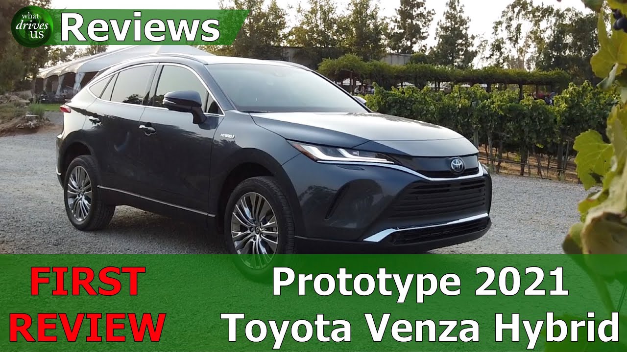20 Minutes On The Prototype 2021 Toyota Venza Hybrid - YouTube