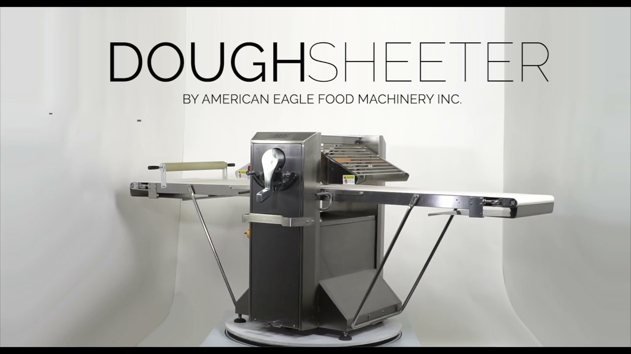 AE-DS650B-SS Premium Series All Stainless Steel Dough Sheeter Floor Type  w/Removable Tables w/ Digital Gauge 25.5 W x 110L, 220V/1Ph