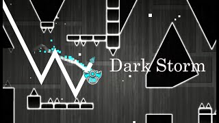 "Dark Storm" Black Blizzard inspired layout by me | Geometry Dash