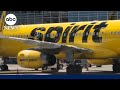 Passengers scramble after Spirit Airlines shutters