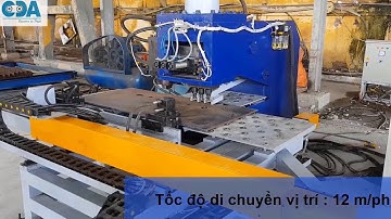 MÁY ĐỘT BẢN MÃ CNC - CHUYỀN ĐỘT BẢNG MÃ THỦY LỰC NHANH, MẠNH, CHÍNH XÁC