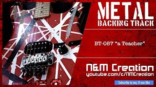 Van Halen Style Rock/Metal Guitar Backing Track Jam in Am | BT-087 chords