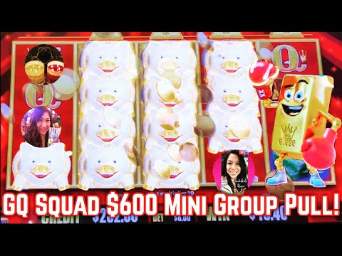 👸🏽🤳🏽🎰 HERE PIGGY, PIGGY, PIGGY! OINK! OINK! GQ SQUAD MINI GROUP PULL!