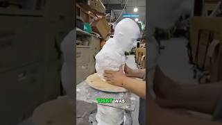 Part 4 DIY Graveyard Bust   Sculpting Bust Secrets  10 Minute Foam Magic Revealed!  #sculpture