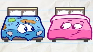 Drawing A Blanket and More Pencilmation! | Animation | Cartoons | Pencilmation