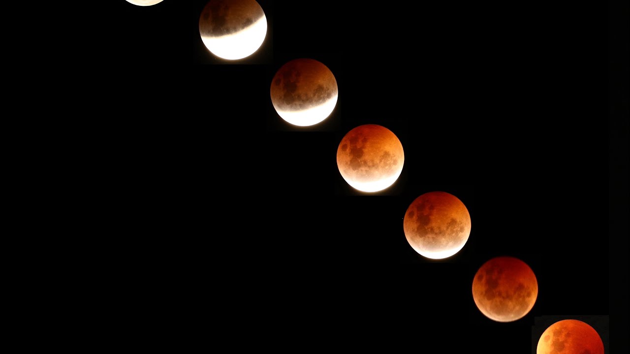 Blood Moon 2022 Full Eclipse Short Clips