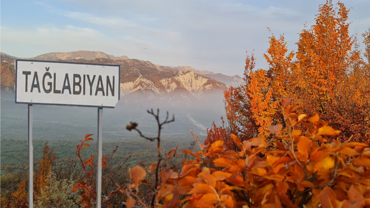 İsmayıllı rayonu Tağlabiyan kəndi. İstirahət etmək üçün ən gözəl yerlər