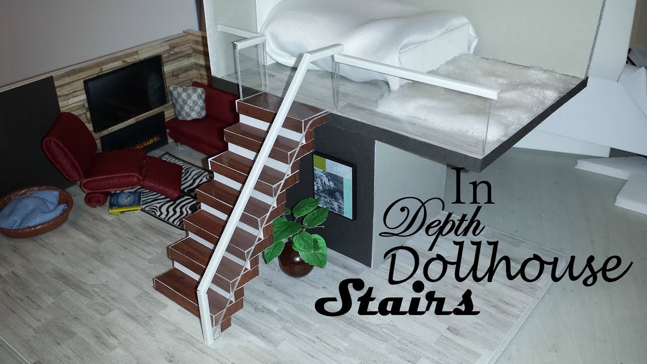 diy dollhouse stairs