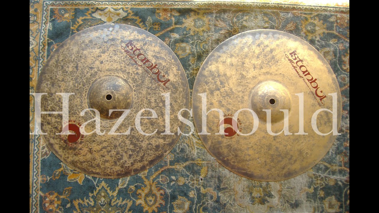 Istanbul Mehmet Black Sea 14" Hihats 1063 1214g