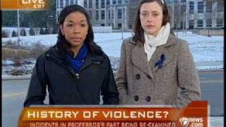 Shooting Spree Prof.'s Violent Past