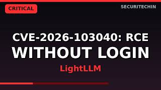 CVE-2026-103040: LightLLM Pickle RCE Explained